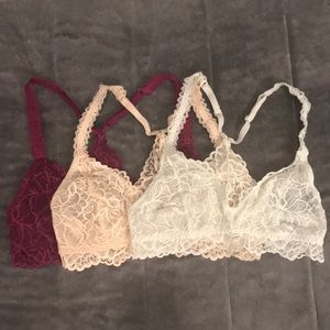 Xhilaration Bralettes (3)